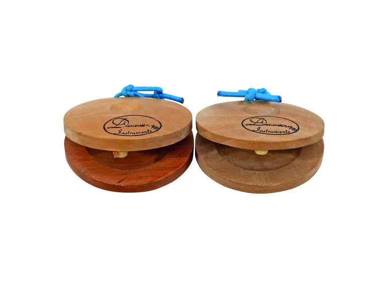 DIMAVERY Castanets, wood/pair 